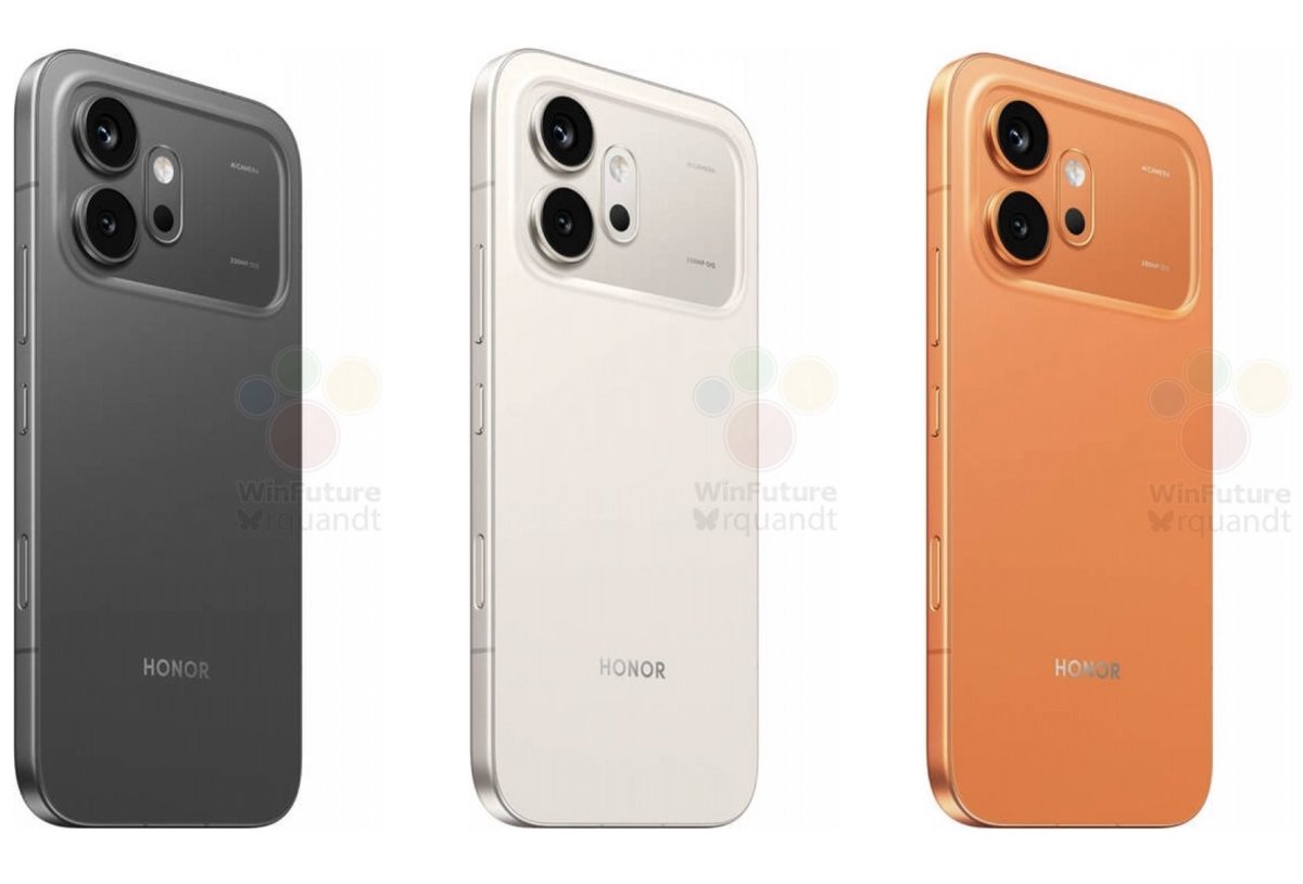 Honor 600 eri väreissä. Kuva: WinFuture.de.