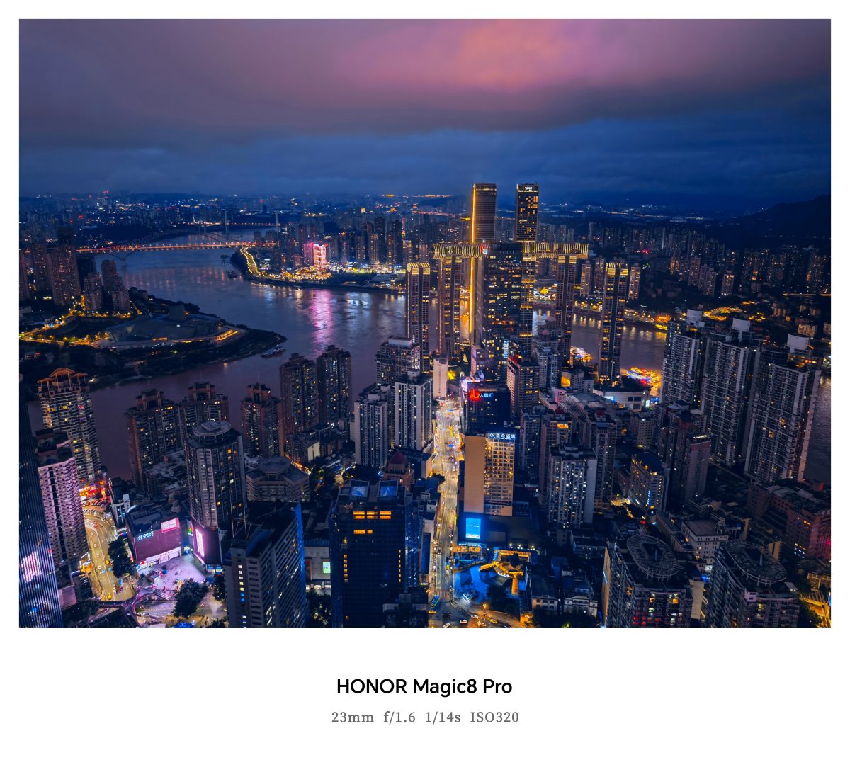 Honor Magic8 Pron telekameralla tallennettu kuva.