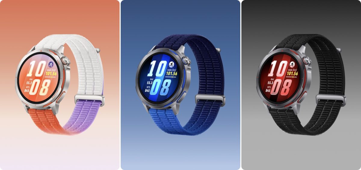 Huawei Watch GT Runner 2:n värivaihtoehdot.