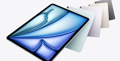 iPad AIr (M4) eri väreissä.