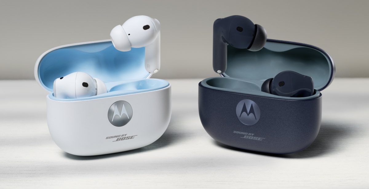 Motorola Moto Buds 2 Plus eri väreissä.