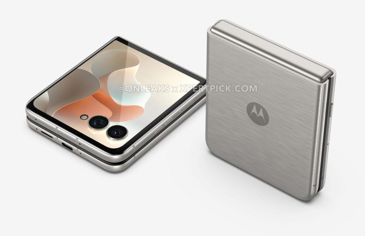 Motorola Razr 70 Ultran mallinnos. Kuva: OnLeaks / Xpertpick.