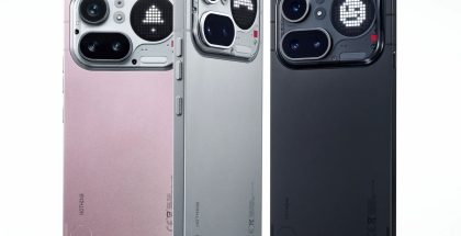 Nothing Phone (4a) Pro eri väreissä.