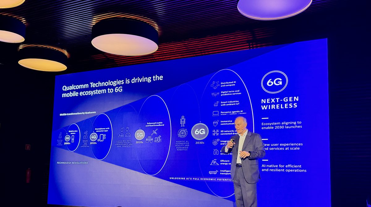 Qualcommin Euroopan johtaja Enrico Salvatori kertoi, miten 6G tulevalla vuosikymmenellä mahdollistaa jälleen uusia asioita.