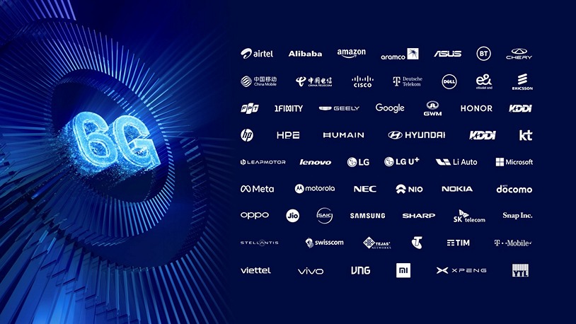 Qualcommin 6G-koalition jäseniä.