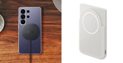 Samsung Magnet Wireless Charger ja Magnet Wireless Battery Pack.