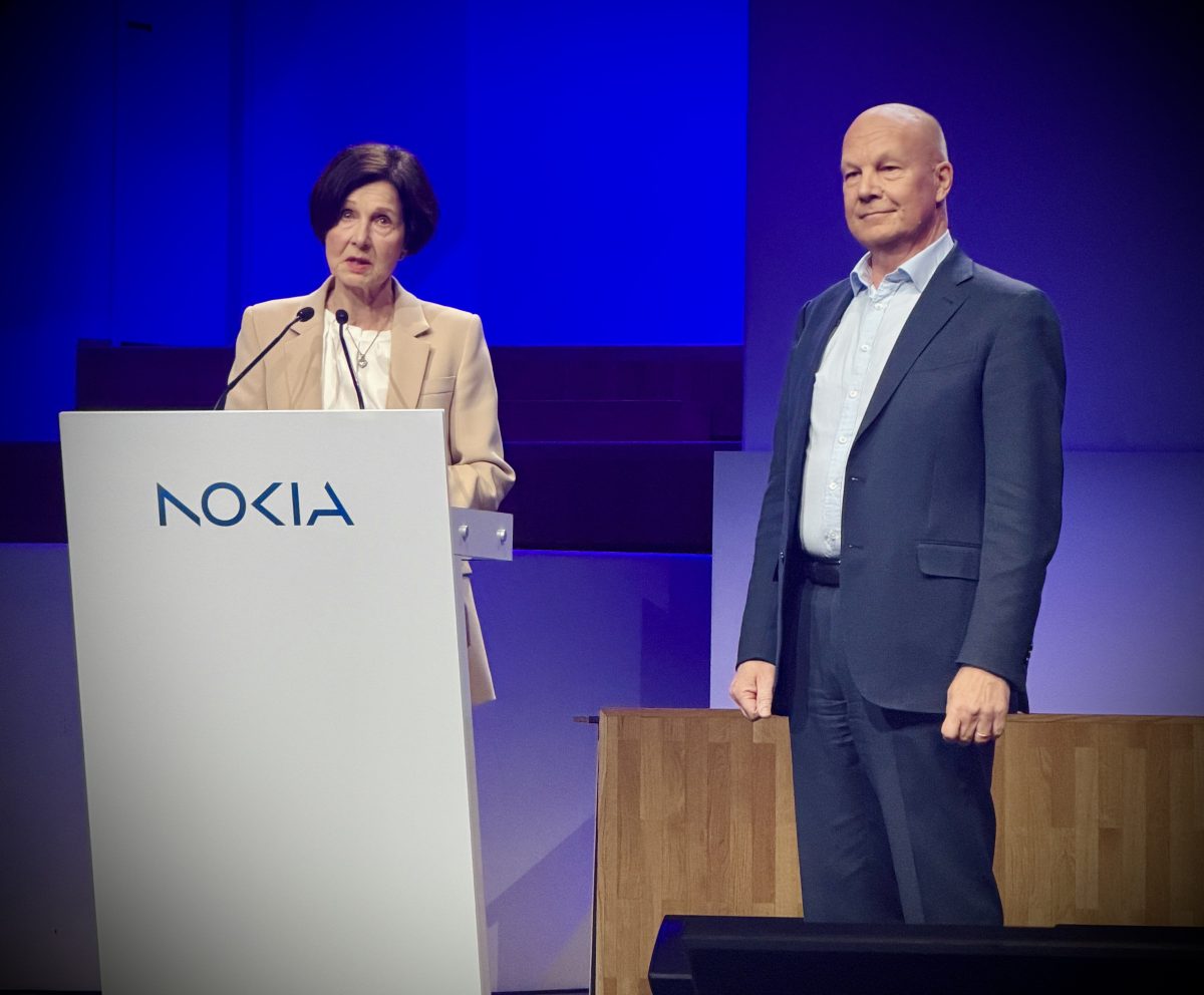 Nokian hallituksen puheenjohtajauus siirtyi Sari Baldaufilta Timo Ihamuotilalle.