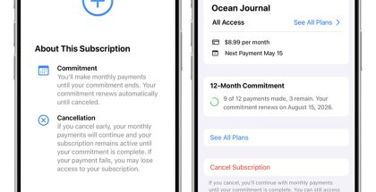 Uutena tilausmahdollisuutena App Store tukee jatkossa 12 kuukauden tilauksia, joissa laskutus tapahtuu kuukausittain.