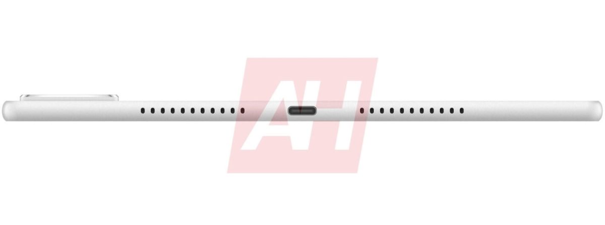 Asus Pad pohjasta, jossa sijaitsee USB-C-liitännän lisäksi kaiutinaukkoja. Kuva: Android Headlines.