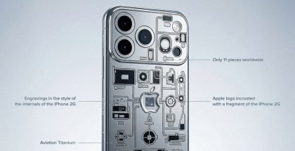 Caviarin iPhone 2007 -erikoismalli.