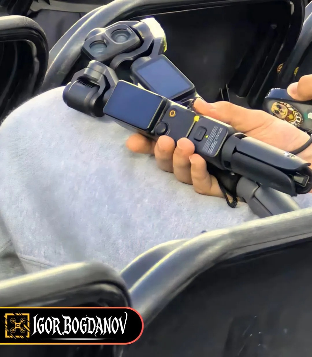 DJI Osmo Pocket 4 Pro. Kuva: Igor Bogdanov / X.