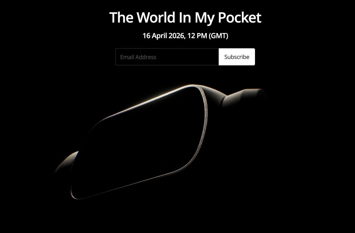 DJI Osmp Pocket 4:n julkistus on tulossa 16. huhtikuuta.