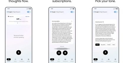 Google AI Edge Eloquent -sovellus.