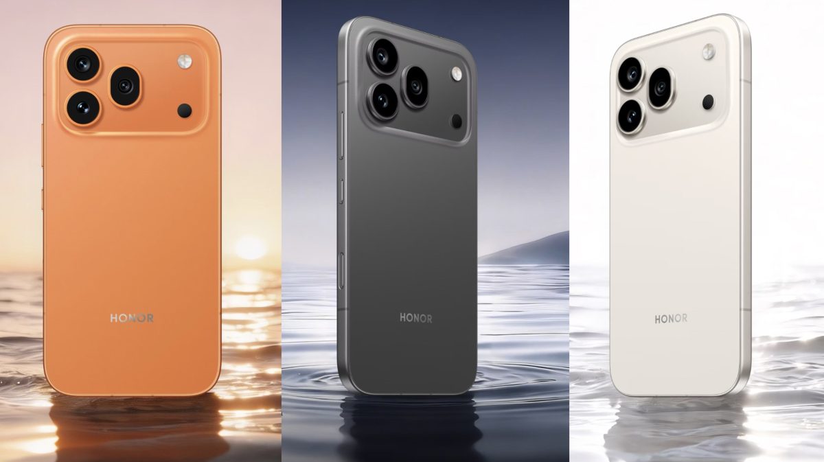 Honor 600 Pro eri väreissä.