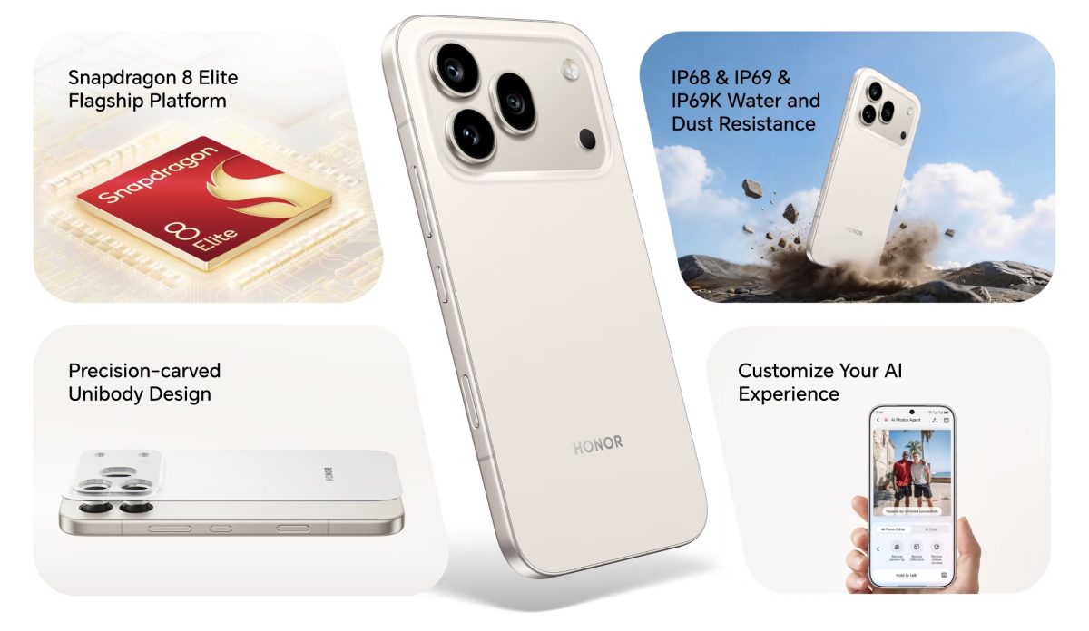 Honor 600 Pron ominaisuuksia.