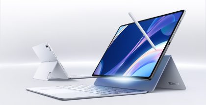 Honor MagicPad3 Pro 12.3 yhdessä näppäimistökuoren ja kynän kanssa.