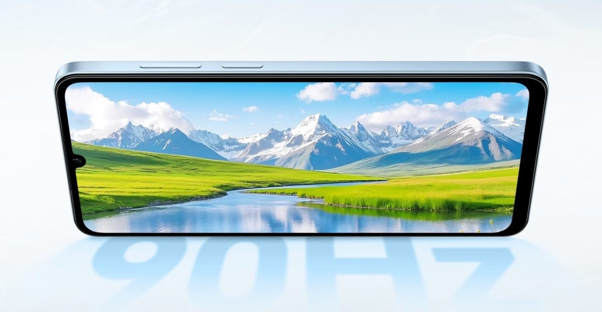 Honor X5d -puhelimissa on 90 hertsin näyttö.