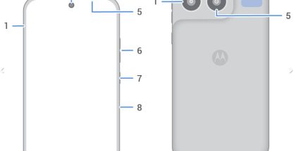 Moto G87:n ohjemallikuva kertoo designista.