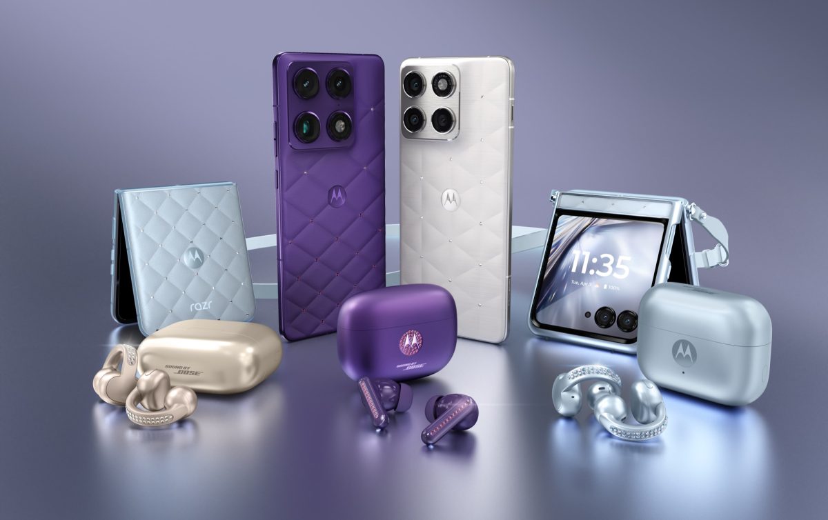 Motorolan eri Brilliant Collection -tuotteet.