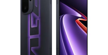 OnePlus Ace 6 Ultra tummana värivaihtoehtona.