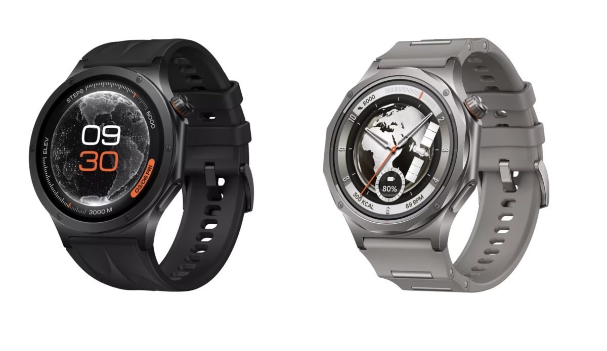 Oppo Watch X3:n kaksi tyylivaihtoehtoa.