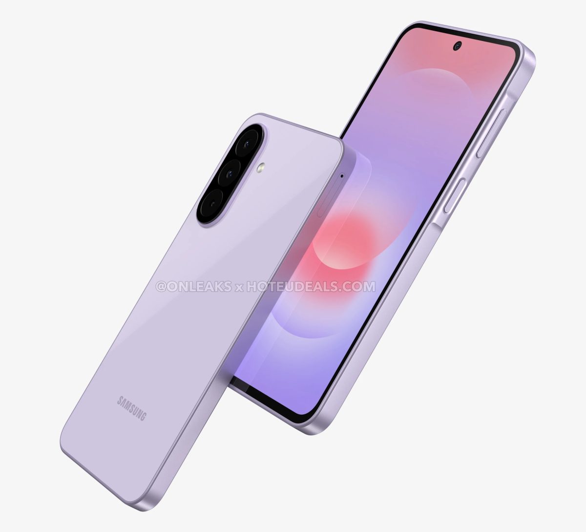 Samsung Galaxy A27 5G:n mallinnos. Kuva: OnLeaks / HotEUDeals.