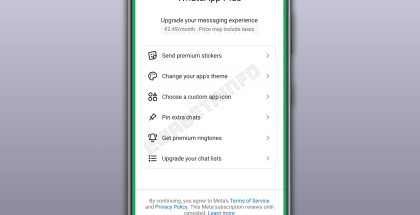 WhatsApp Plussan sisältöä. Kuva: WABetaInfo.