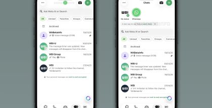 WhatsApp testaa tilapäivitysten listausta Keskustelut-näkymässä. Kuva: WABetaInfo.