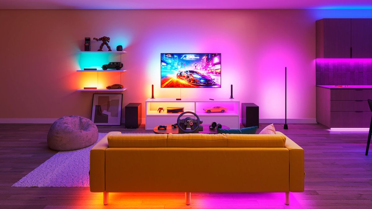 Philips Smart Lighting HDMI Sync Box 2.1 toimii synkronoinnin keskiössä.