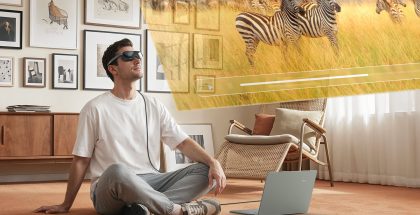 Acer AR Vision GR0 -lasit käytössä.