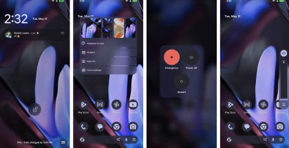 Android 17:n julkaisemattomasta versiosta paljastuneita kuvia. Kuvat: Mystic Leaks.