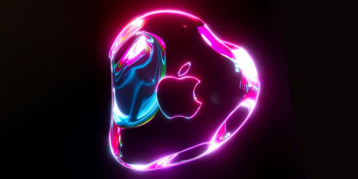 Apple logo.