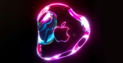 Apple logo.