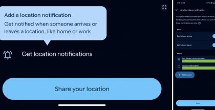 Google Find Hub saa saa uuden sijaintihälytysten ominaisuuden. Kuvat: 9to5Google.