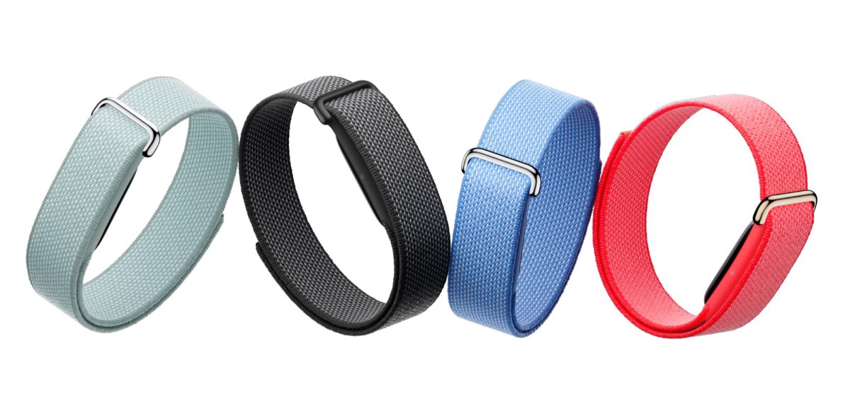 Google Fitbit Air.