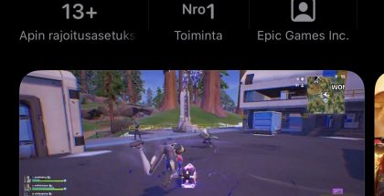 Fortnite löytyy taas App Storesta.