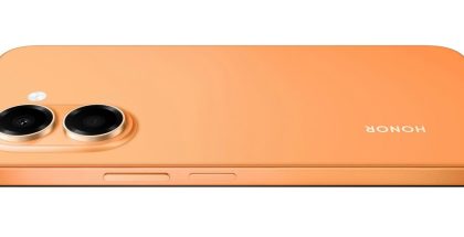 Honor X7e oranssina värivaihtoehtona.