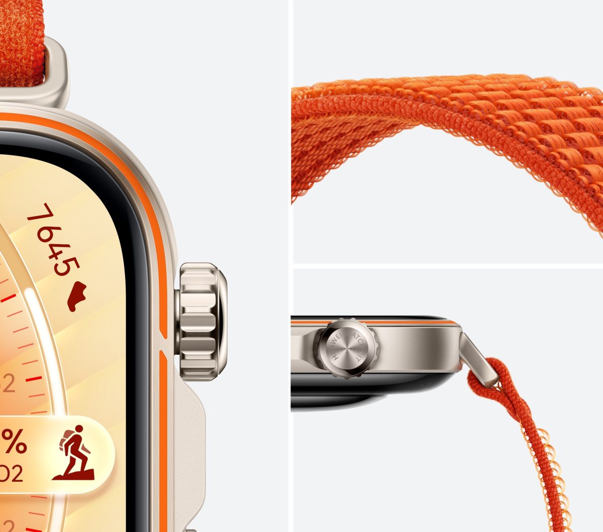 Yksityiskohtia Huawei Watch Fit 5 Prosta.