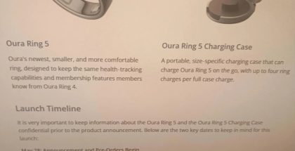 Redditissä jaettu Oura Ring 5 -vuotokuva.