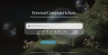 Perplexity Computer on osa uutta Perplexityn macOS-sovellusta.