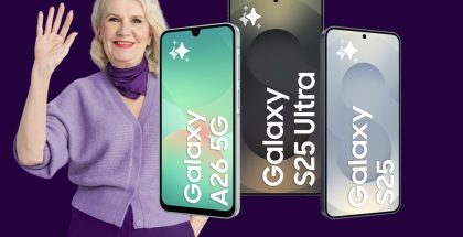 Uudistuneen Telia Kauppa Triplan avajaisissa on tarjouksia Samsung-puhelimista.