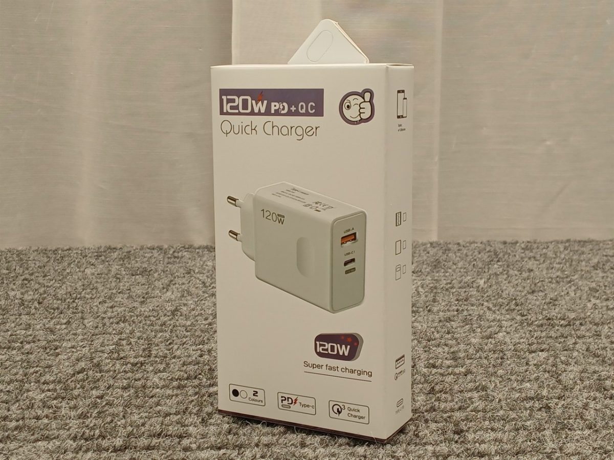 120W Charger -USB-latauslaite, KeKe-PD003. Kuva: Tukes.