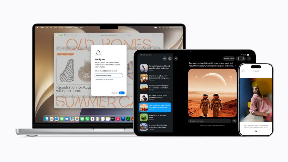 Uusia Apple Intelligence -toimintoja.
