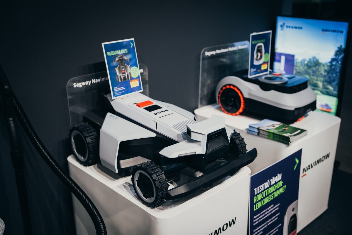 Robottiruohonleikkureiden suosio on kasvanut voimakkaasti. Kuva: Petri Saarelainen / Gigantti.