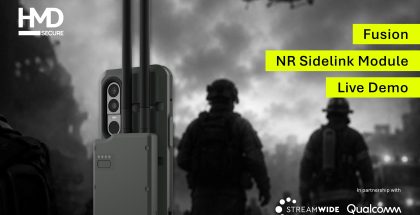 HMD Secure, Qualcomm ja Streamwide tekevät yhteistyötä NR Sidelink -teknologiaan perustuvissa ratkaisuissa.