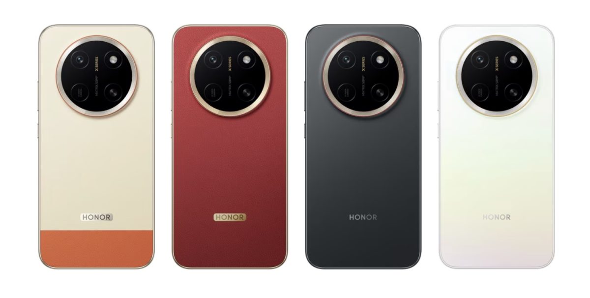 Honor X80 Pro Maxin värivaihtoehdot.