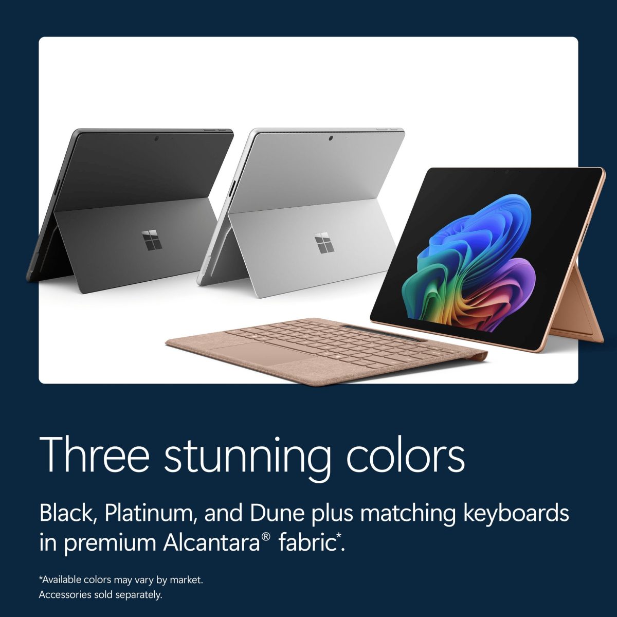 Microsoftin tuleva Surface Pro eri väreissä. Kuva: WinFuture.de.