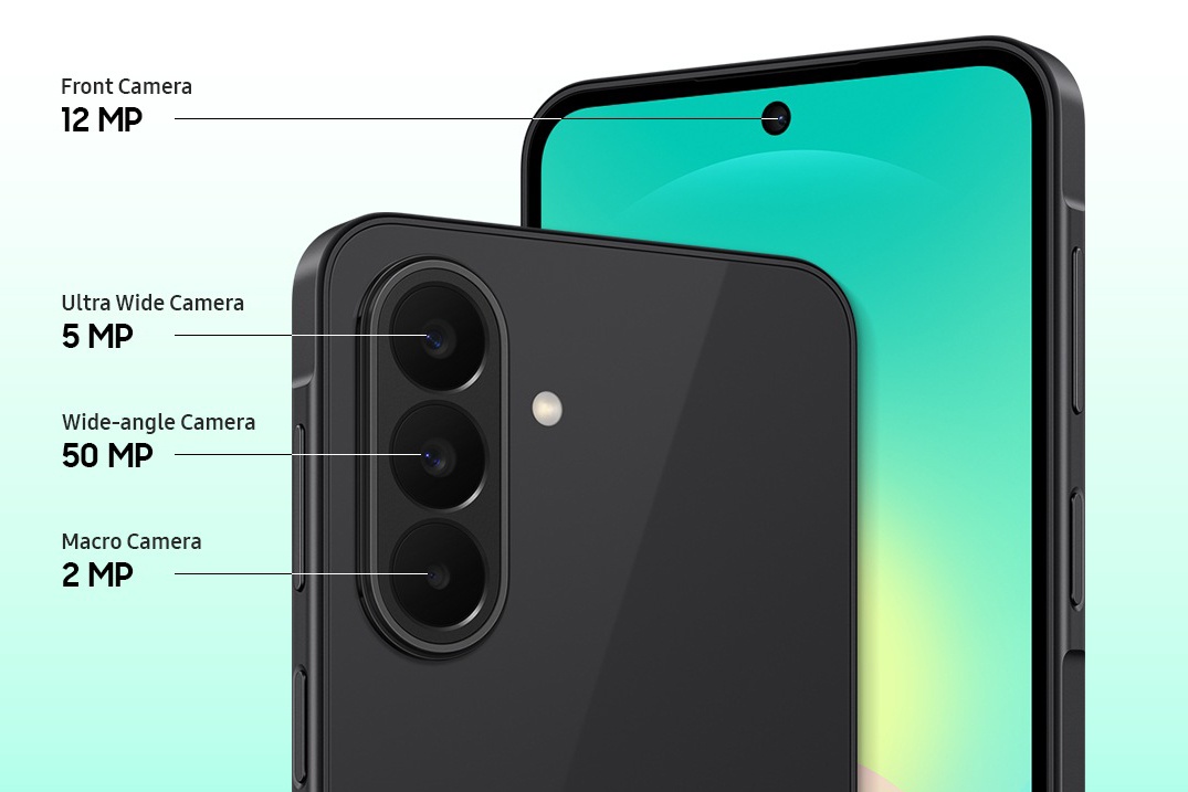 Samsung Galaxy A27 5G:n kamerat.