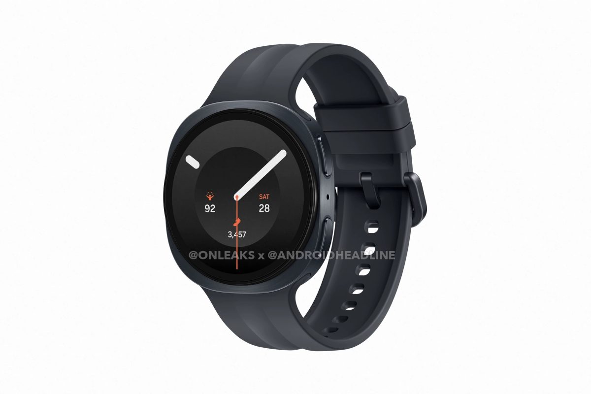Samsung Galaxy Watch9. Kuva: OnLeaks / Android Headlines.