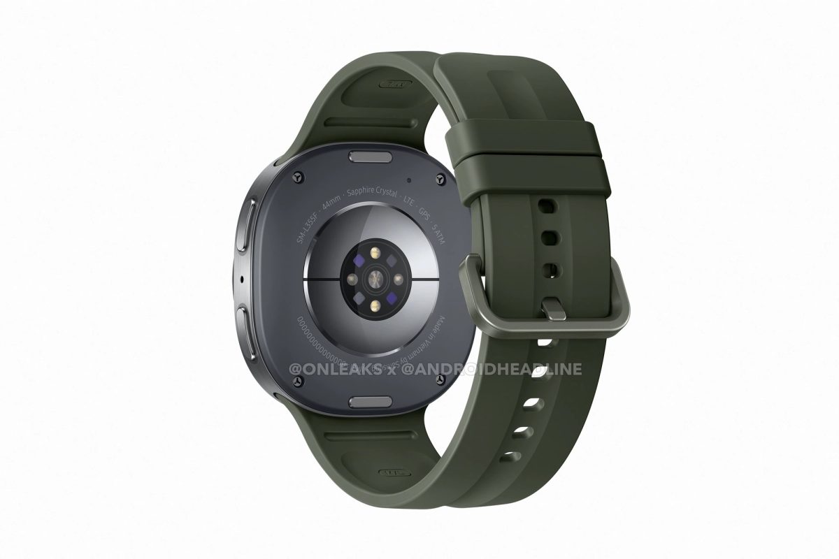 Samsung Galaxy Watch9. Kuva: OnLeaks / Android Headlines.